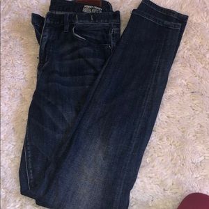 madewell “skinny skinny high riser” jean